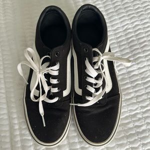 Vans Old Skool Classic Black Women Size 9